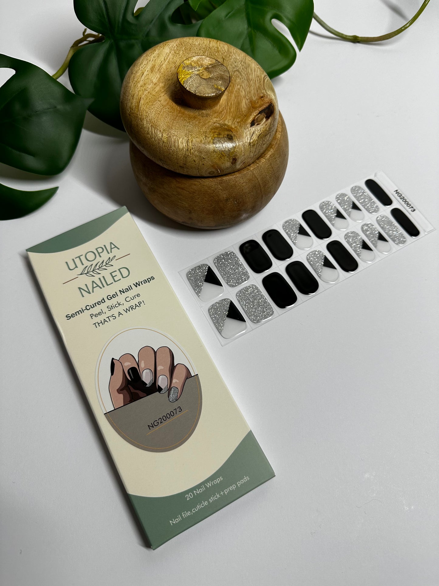 Gala Nights | Semi Cured Gel Nail Wraps