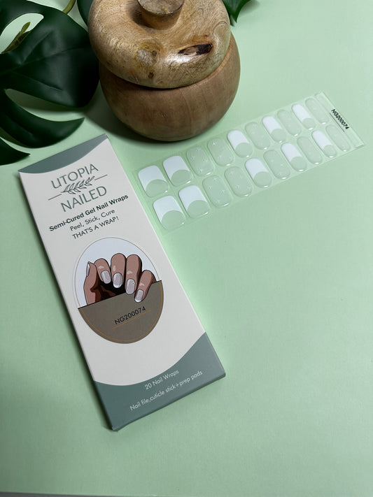 French Stars | Semi Cured Gel Nail Wraps