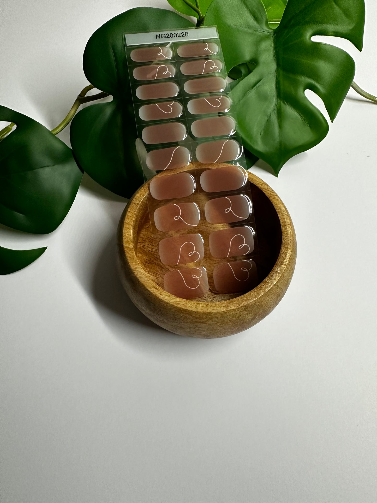 Gold Dust Love | Semi Cured Gel Nail Wraps