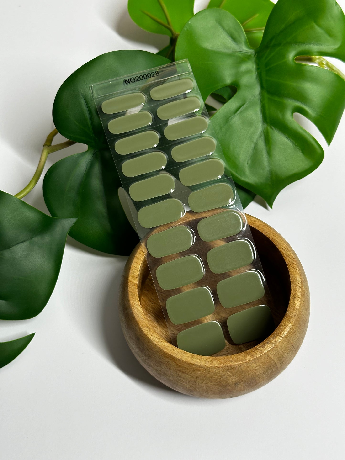 Sea Grass | Semi Cured Gel Nail Wraps