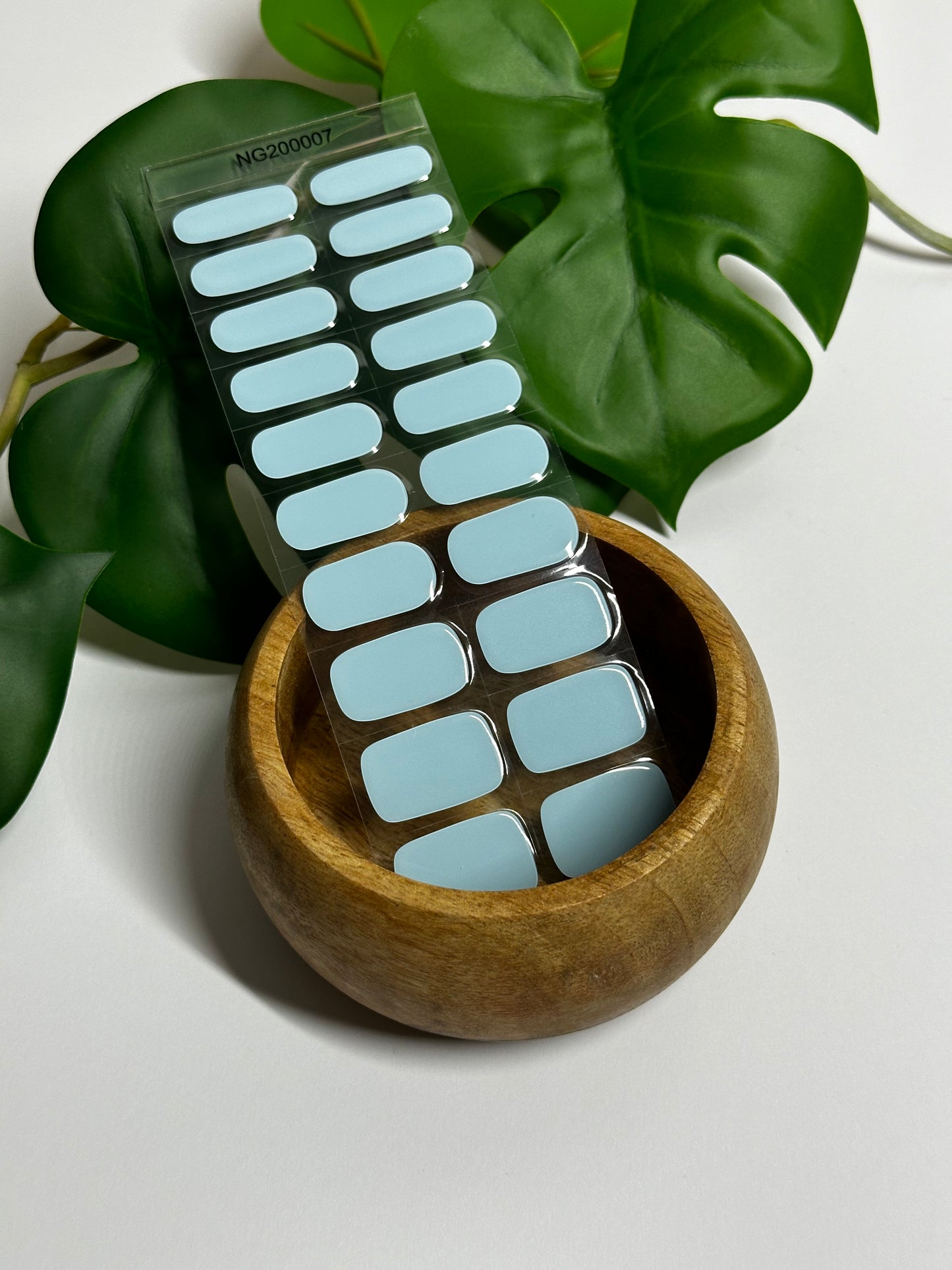 Blue Skies | Semi Cured Gel Nail Wraps