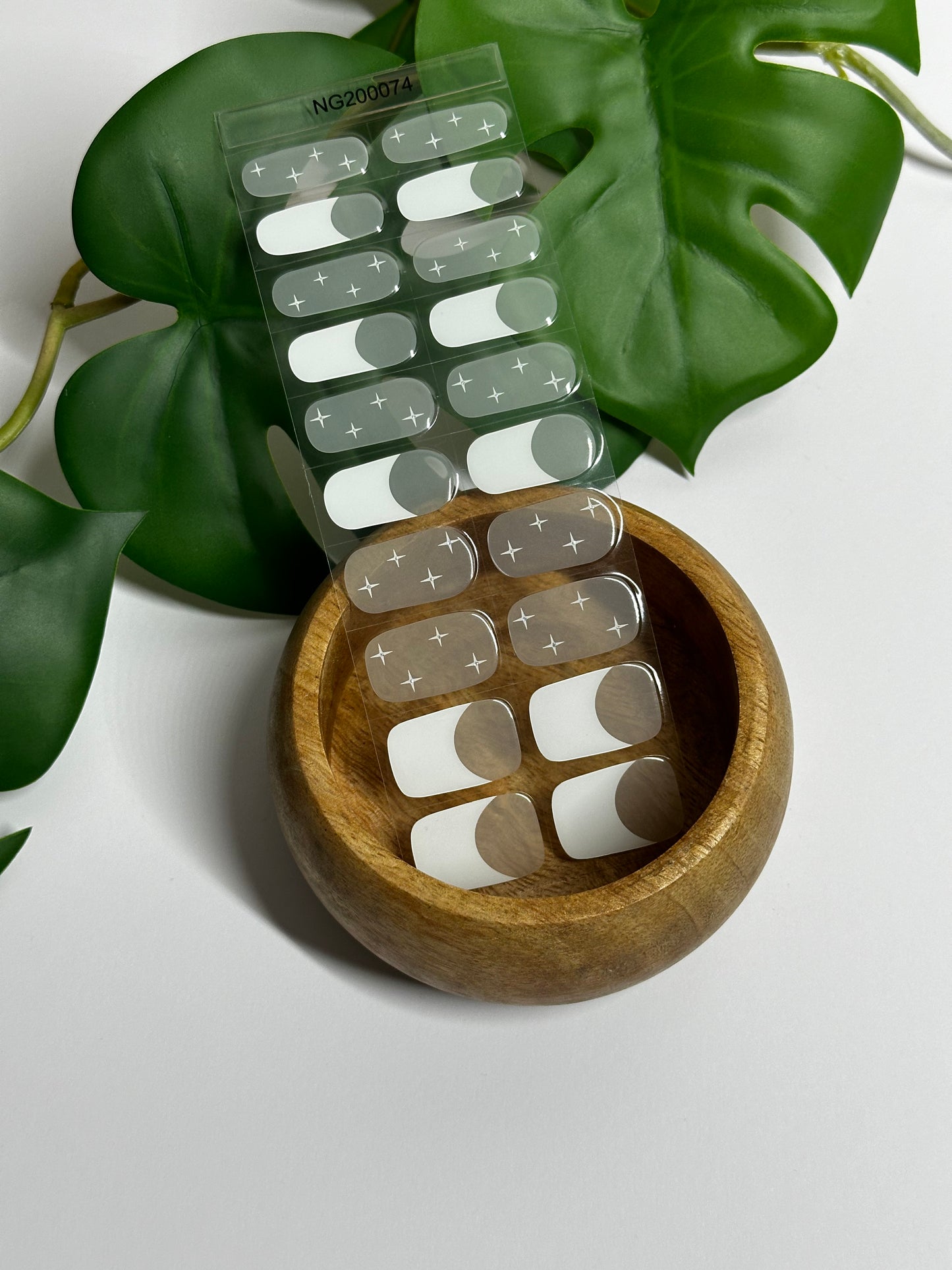 French Stars | Semi Cured Gel Nail Wraps