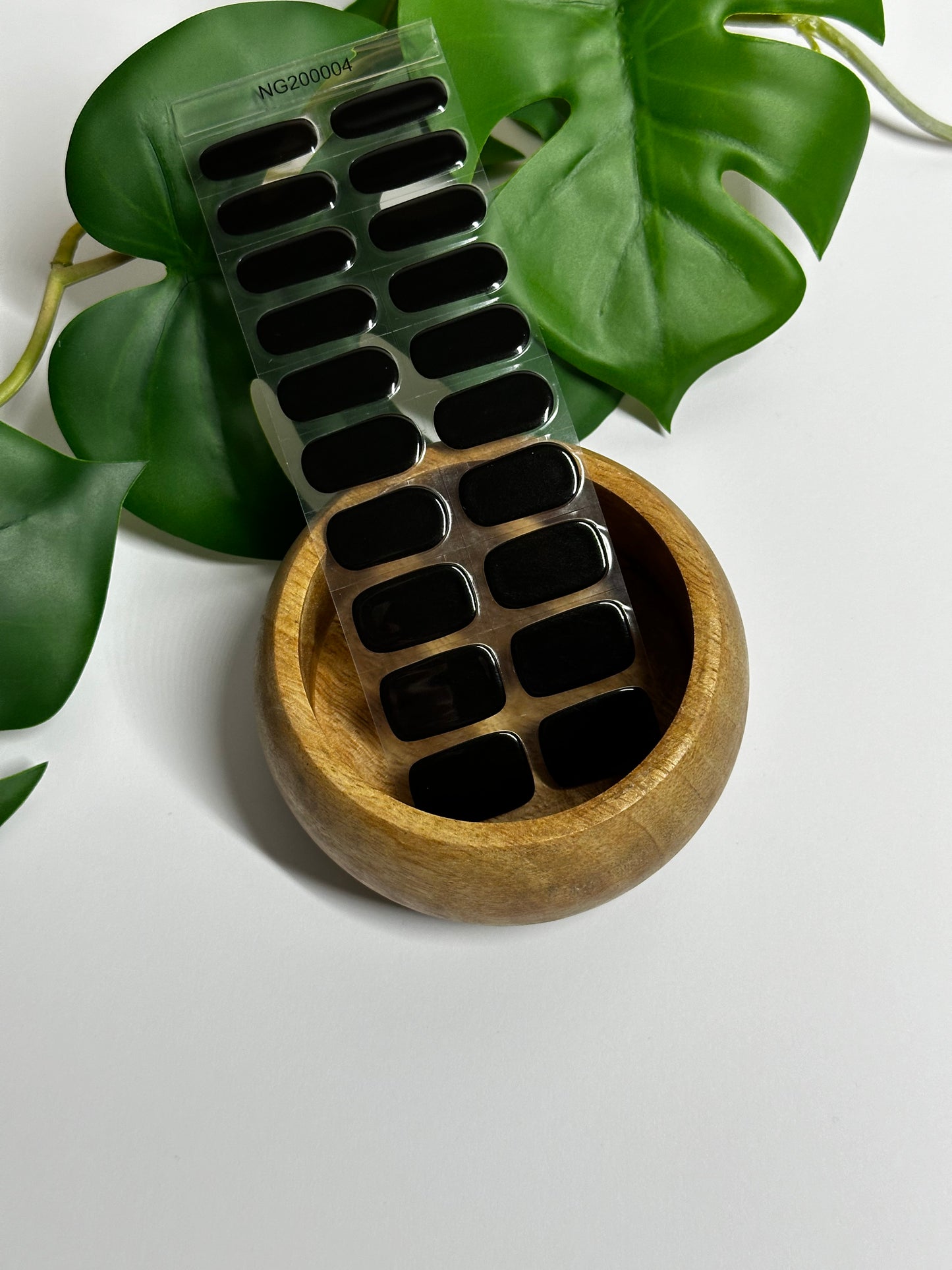 Midnight Gloss | Semi Cured Gel Nail Wraps